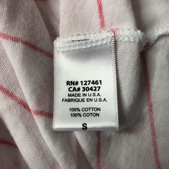 WildFox Womens Size S  Stripe Tee Shirt New - Picture 5 of 6